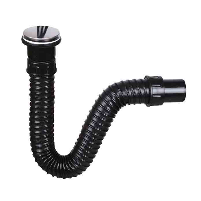 Slika Sifon lavaboa fleksibilni Exclusive Black S-11429